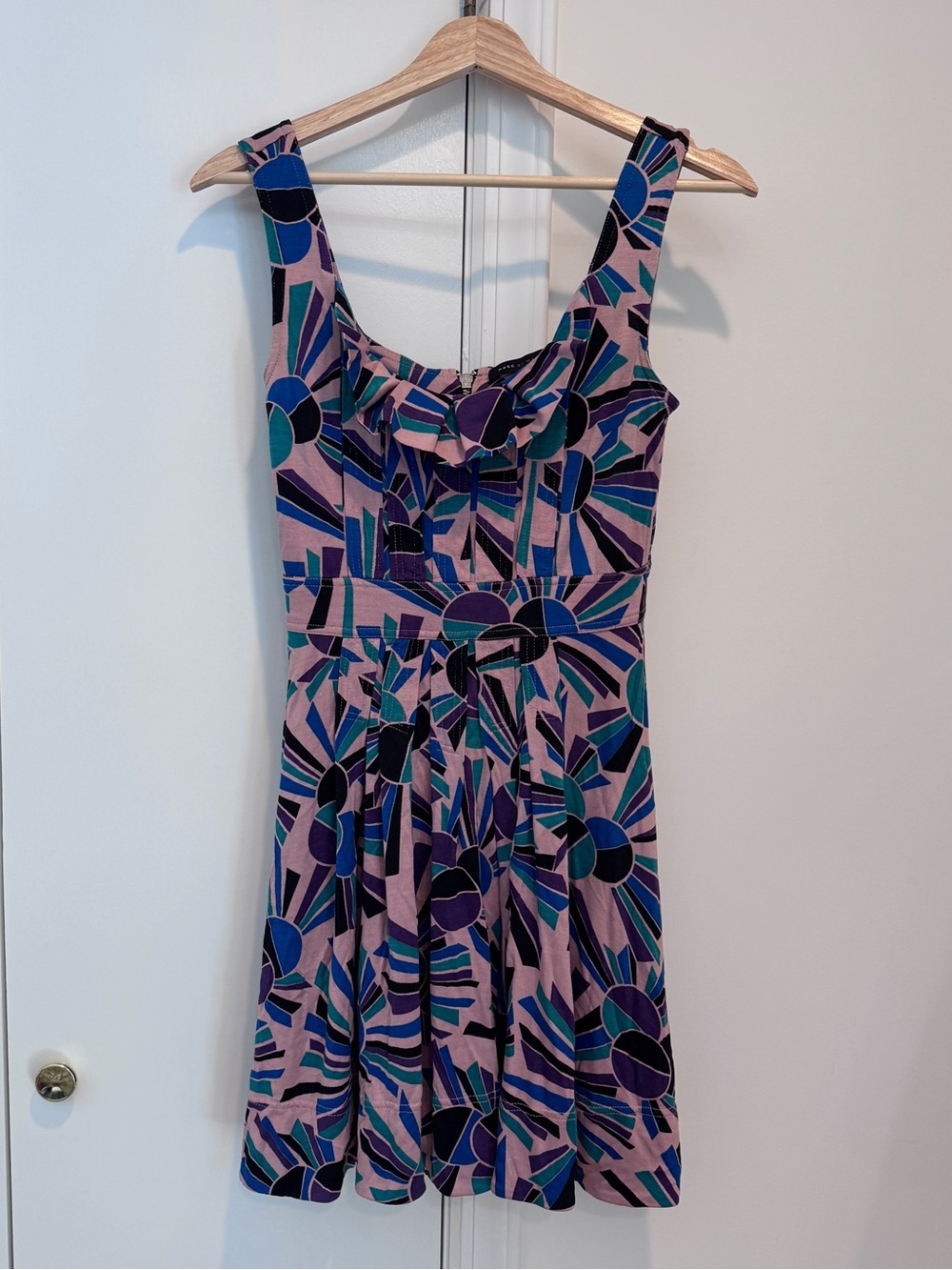 Marc by Marc Jacobs geometric print multi color Mini dress size Small